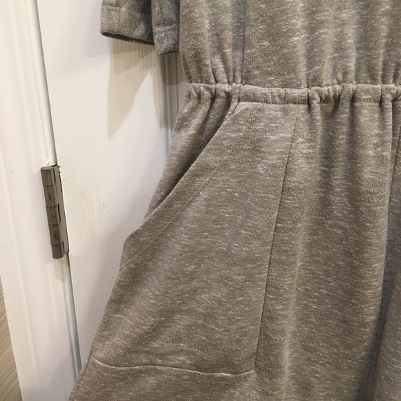 Olive + Oak Heather Grey Romper - Picture 4 of 4